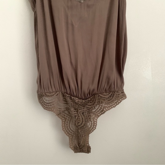 Free People Intimately HBD Lace Satin Bodysuit - Picture 5 of 9